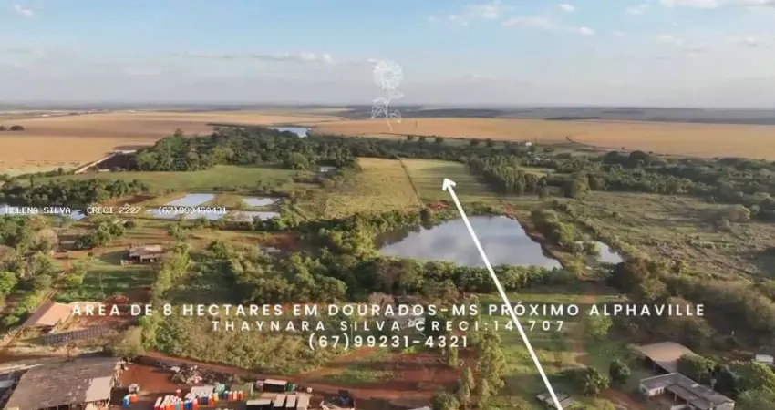 Área para Venda em Dourados, Jardim Caramuru, 2 dormitórios, 1 suíte, 1 banheiro, 8 vagas