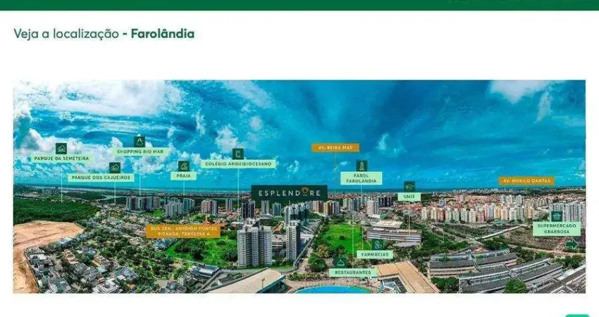 Apartamento à venda no esplendore - mrv, farolândia, aracaju, se