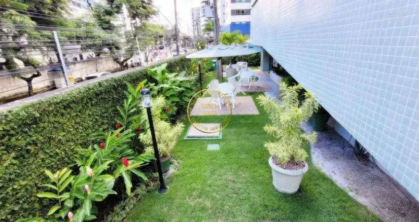 Apartamento à venda no edifício costa do sol, casa amarela, recife, pe