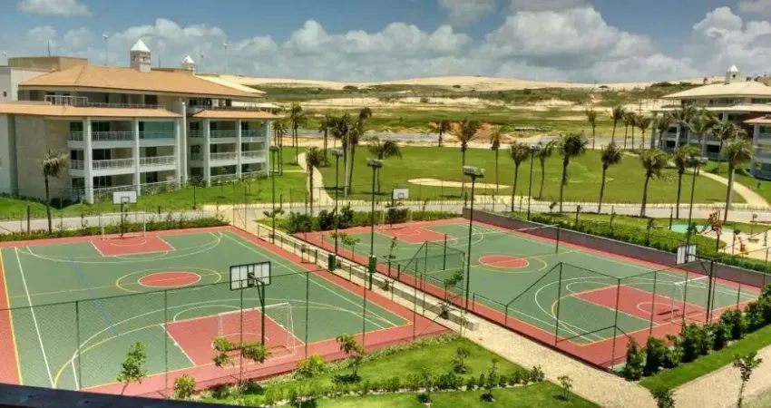 Apartamento à venda no golf ville 1km beach park , porto das dunas , aquiraz, ce