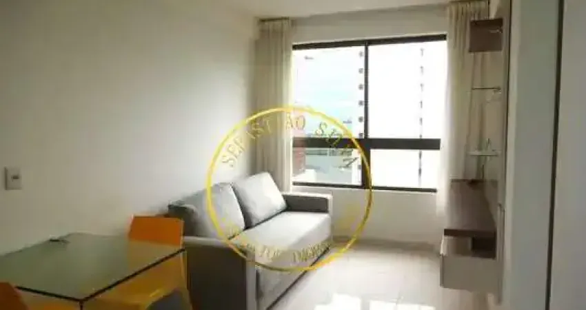 Apartamento para locação no edf. versatti residence & service , paissandu , recife, pe