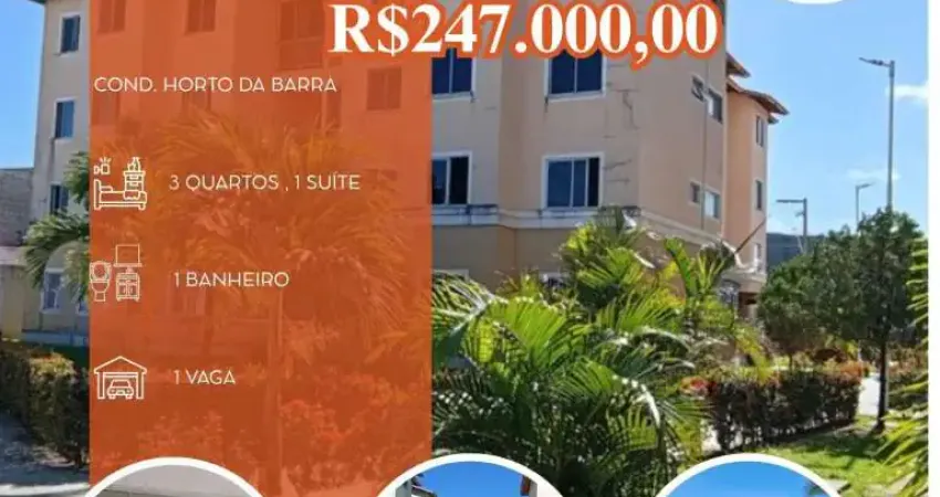 Apartamento à venda no recanto dos coqueiros , centro , barra dos coqueiros, se