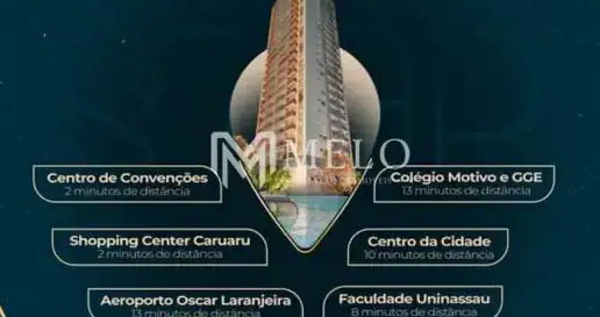 Apartamento à venda no star concept living caruaru , indianópolis , caruaru, pe