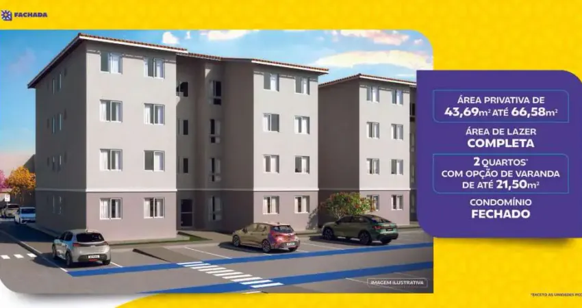 Apartamento com 2 quartos à venda na Rua Vila Cristina, São José, Aracaju