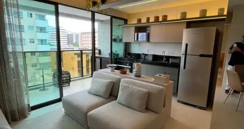 Apartamento para locação no edifício promenade , ponta verde , maceió, al