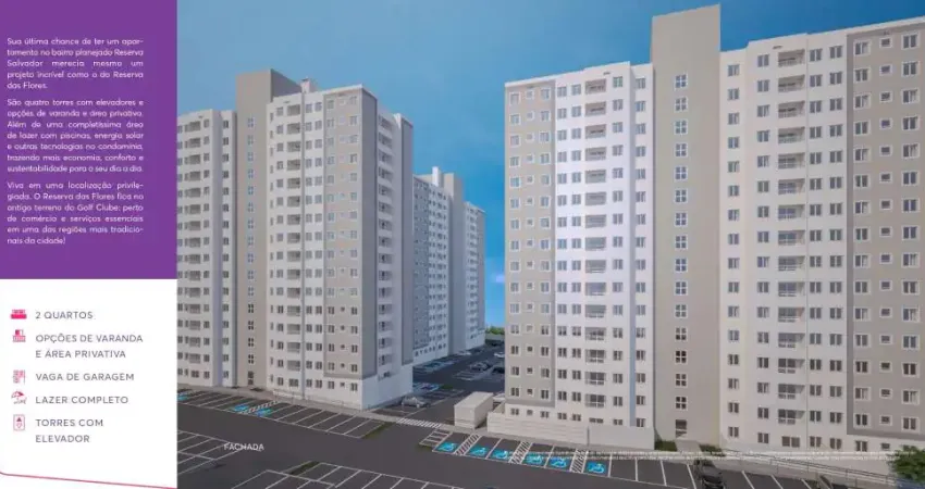 Apartamento à venda no reserva das flores , jardim cajazeiras , salvador, ba