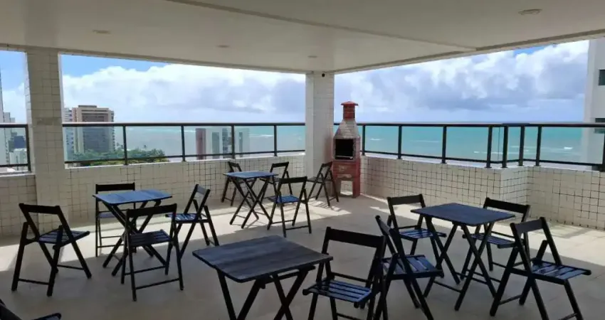 Apartamento para locação no edifício praça da barra , candeias , jaboatão dos guararapes, pe