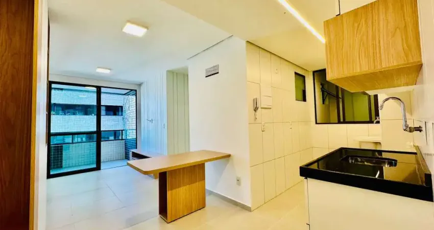 Apartamento para locação no edifício smart stay , ponta verde , maceió, al