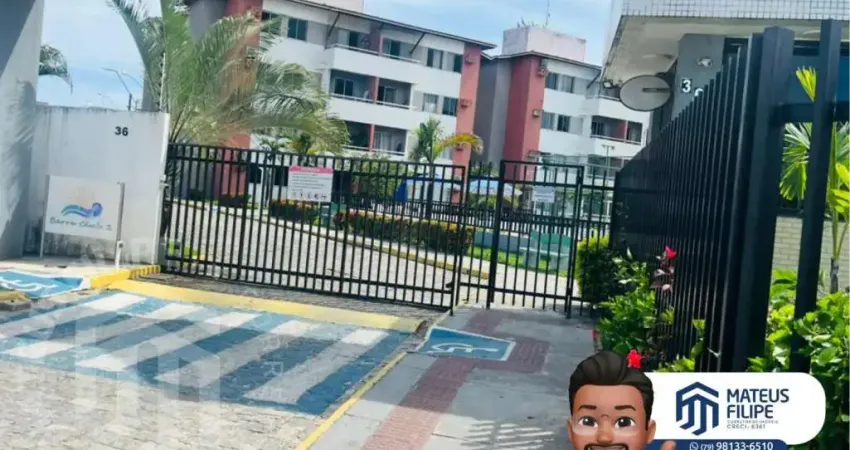 Apartamento à venda no barra club residence 2 , luar da barra , barra dos coqueiros, se