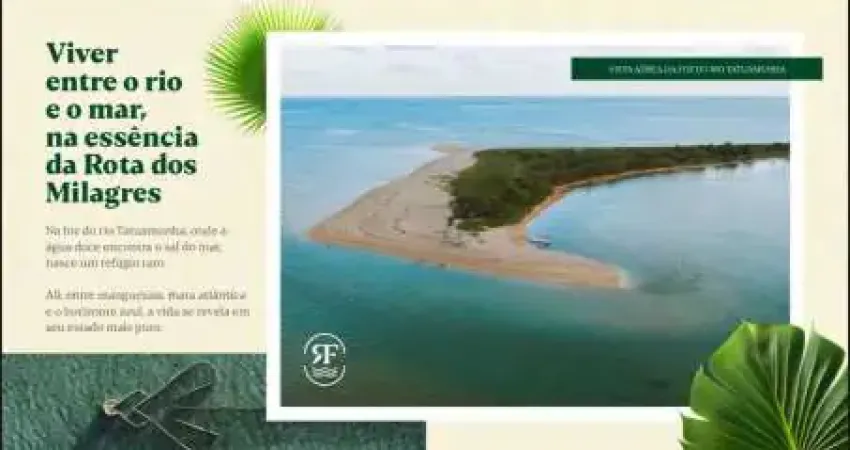 Lote à venda no reserva da foz , porto da rua , são miguel dos milagres, al