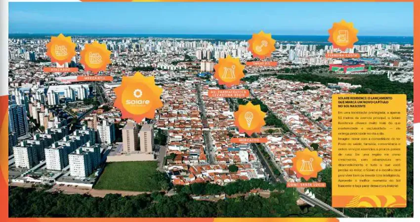 Apartamento à venda no solare residence , jabotiana , aracaju, se