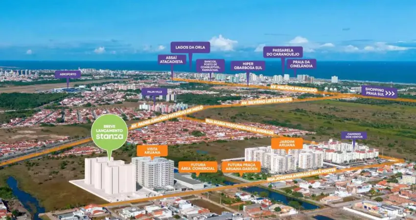 Apartamento com 2 quartos à venda na Rua Josepha Andrade Irmã Fontes, Aruana, Aracaju