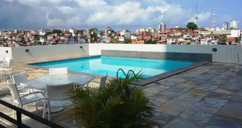 Apartamento para locação no condomínio residencial bosque do garcia , garcia , salvador, ba