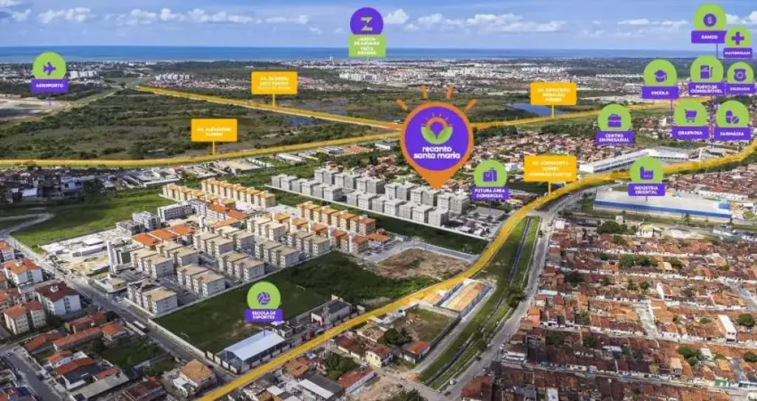 Apartamento à venda no recanto santa maria , marivan , aracaju, se