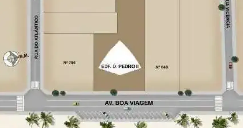 Apartamento à venda no edf. dom pedro ii , boa viagem , recife, pe