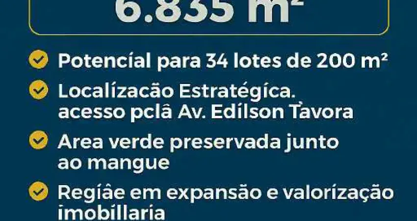 Terreno à venda na Rodovia Engenheiro Edilson Távora, Jatoba, Barra dos Coqueiros