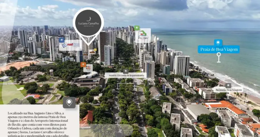 Apartamento à venda no luciano carvalho residence club , boa viagem , recife, pe