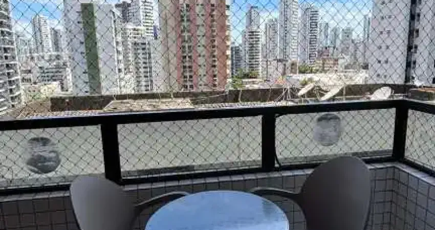 Apartamento para locação no edf. golden life home serviçe, boa viagem, recife, pe