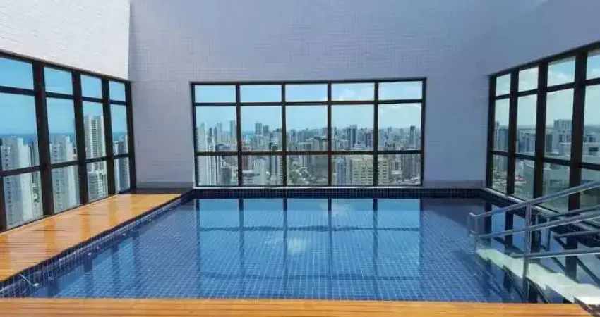 Apartamento para locação no beach class boa viagem, boa viagem, recife, pe