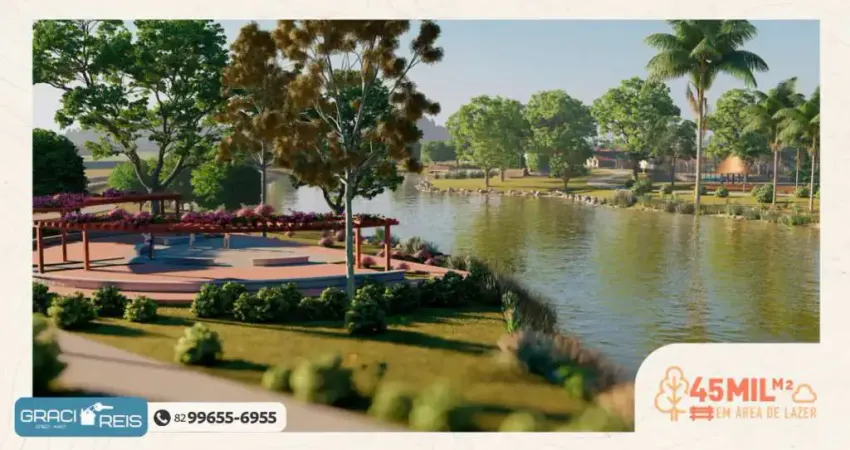 Lote à venda no lagos do francês beta, cabreiras, marechal deodoro, al