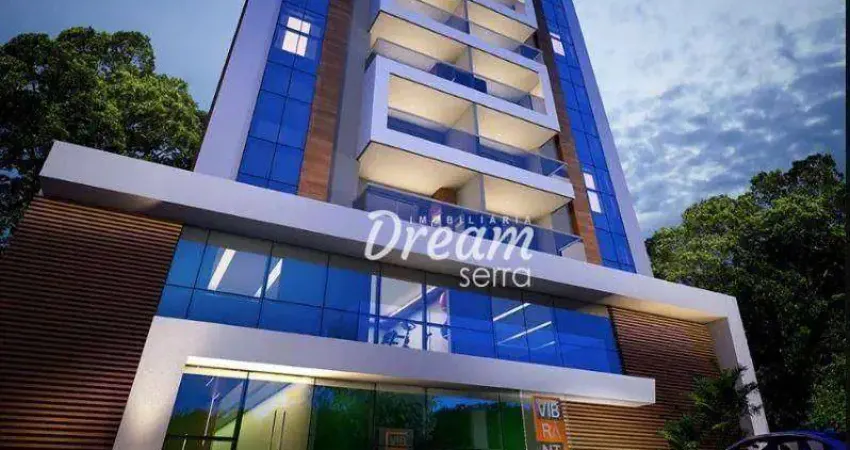 Apartamento com 2 dormitórios à venda, 91 m² por r$ 685.000,00 - agriões - teresópolis/rj