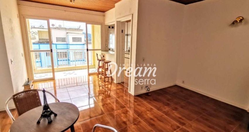 Apartamento com 1 dormitório à venda, 52 m² por R$ 350.000,00 - Alto - Teresópolis/RJ