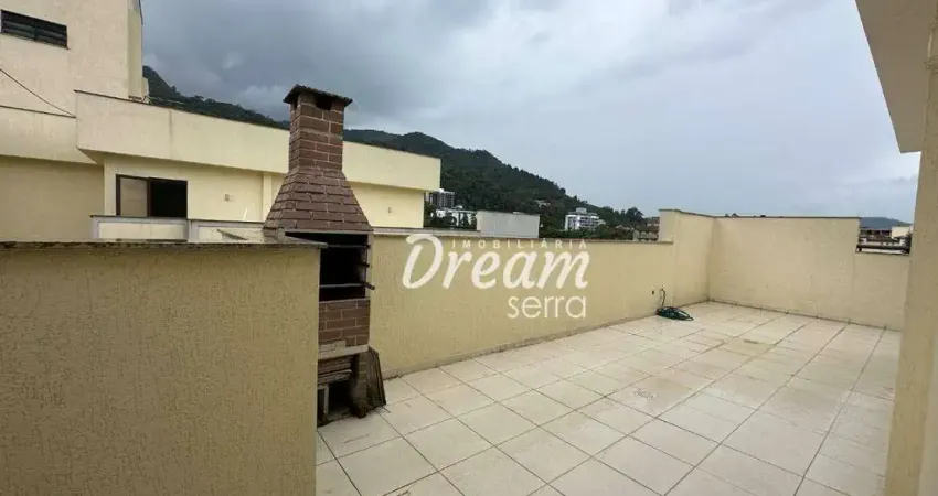Cobertura com 4 dormitórios à venda, 144 m² por r$ 980.000,00 - alto - teresópolis/rj
