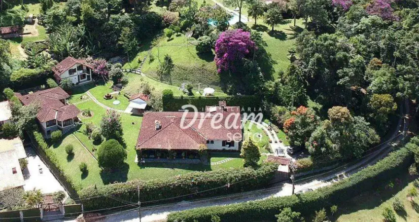 Casa com 5 dormitórios à venda, 800 m² por r$ 2.000.000,00 - fazenda boa fé - teresópolis/rj