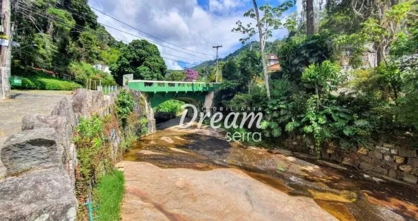 Terreno à venda, 4970 m² por r$ 420.000,00 - cascata dos amores - teresópolis/rj