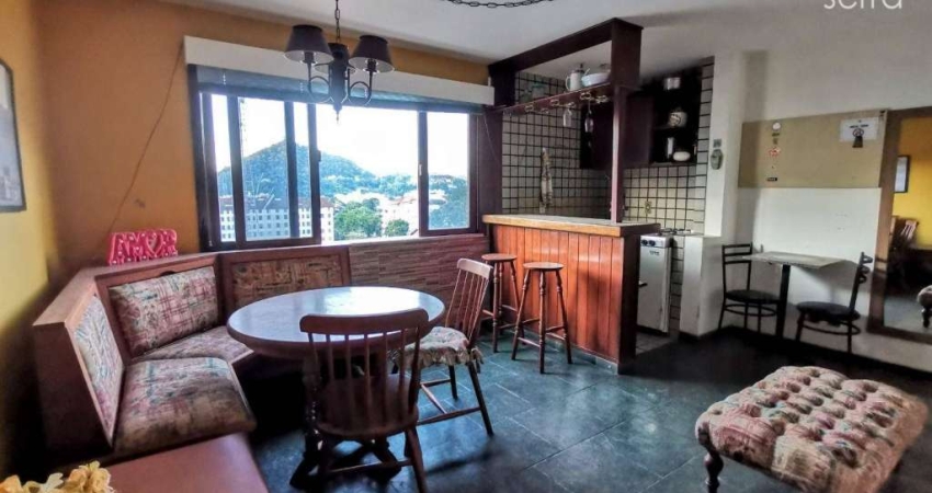 Apartamento com 1 dormitório à venda, 36 m² por R$ 270.000,00 - Alto - Teresópolis/RJ