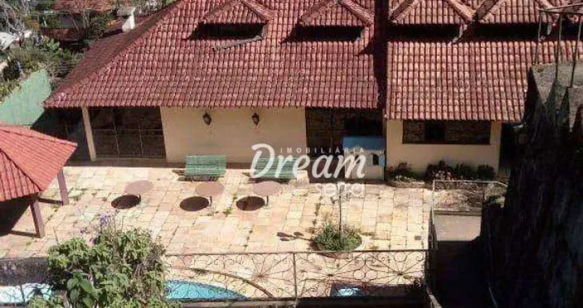 Casa com 4 dormitórios à venda, 228 m² por r$ 950.000,00 - quinta da barra - teresópolis/rj