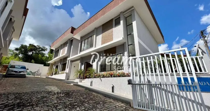 Casa com 3 dormitórios à venda, 150 m² por r$ 1.290.000,00 - várzea - teresópolis/rj