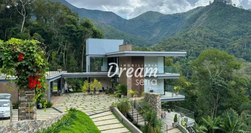 Casa com 6 dormitórios à venda, 520 m² por R$ 5.300.000,00 - Quebra Frascos - Teresópolis/RJ