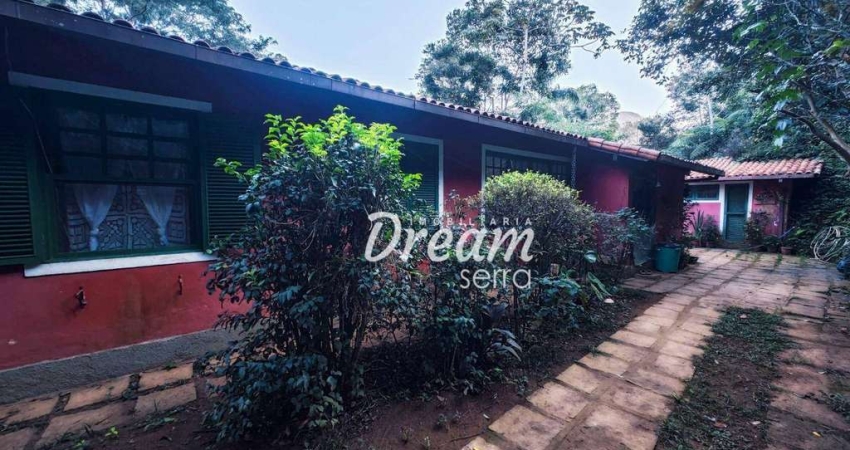Sítio com 4 dormitórios à venda, 5000 m² por R$ 790.000 - Colônia Alpina - Teresópolis/RJ