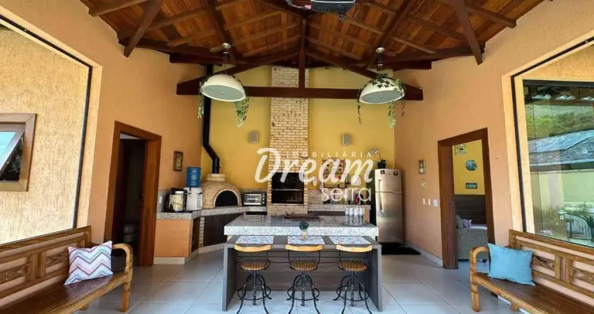 Casa com 6 dormitórios à venda, 532 m² por R$ 2.370.000,00 - Prata - Teresópolis/RJ