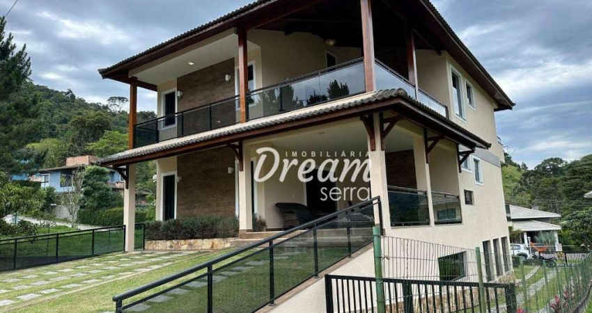 Casa com 4 dormitórios à venda, 437 m² por R$ 1.990.000,00 - Vargem Grande - Teresópolis/RJ