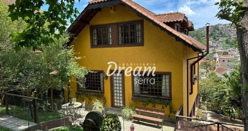 Casa com 6 dormitórios à venda, 300 m² por r$ 1.050.000,00 - barra do imbuí - teresópolis/rj