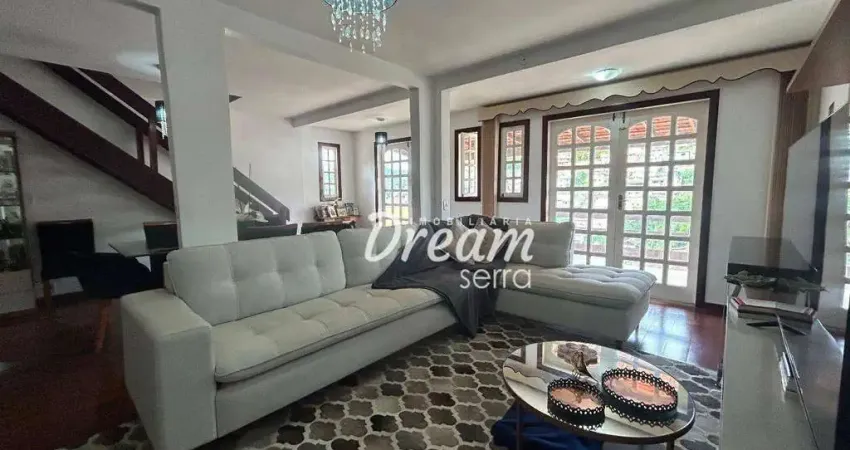 Casa com 3 dormitórios à venda, 158 m² por r$ 550.000,00 - são pedro - teresópolis/rj