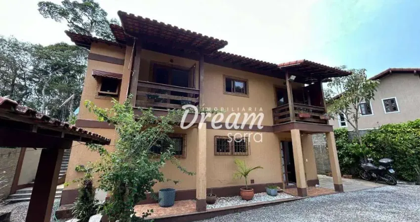 Casa com 3 dormitórios para alugar, 250 m² por r$ 5.650,00/mês - panorama - teresópolis/rj