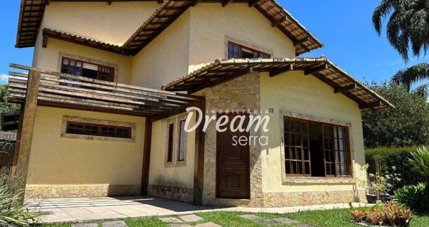 Casa com 4 dormitórios à venda, 171 m² por R$ 990.000,00 - Cascata do Imbuí - Teresópolis/RJ