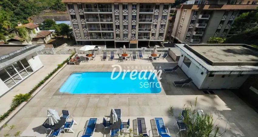 Apartamento com 1 dormitório à venda, 47 m² por R$ 295.000 - Bom Retiro - Teresópolis/RJ