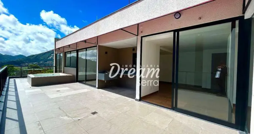 Cobertura com 3 dormitórios à venda, 145 m² por R$ 1.400.000,00 - Alto - Teresópolis/RJ