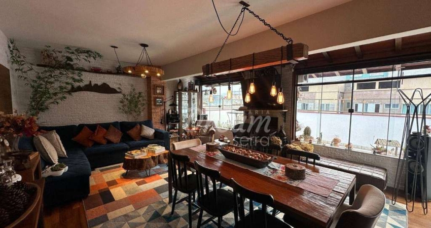 Cobertura Linear com 2 Quartos + dependência  à venda, 125 m² por R$ 830.000 - Alto - Teresópolis/RJ