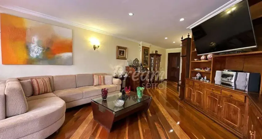 Apartamento com 3 dormitórios à venda, 166 m² por r$ 800.000,00 - várzea - teresópolis/rj