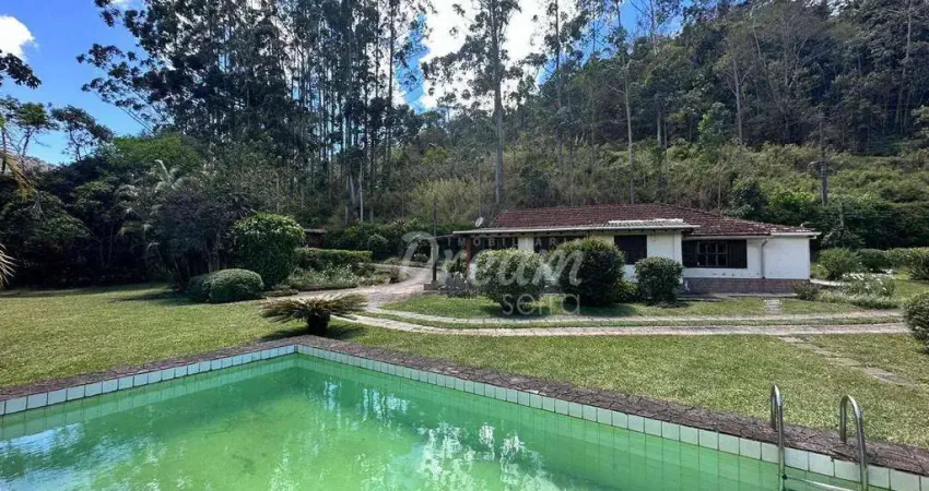 Sítio com 3 dormitórios à venda, 10000 m² por r$ 1.800.000,00 - vargem grande - teresópolis/rj