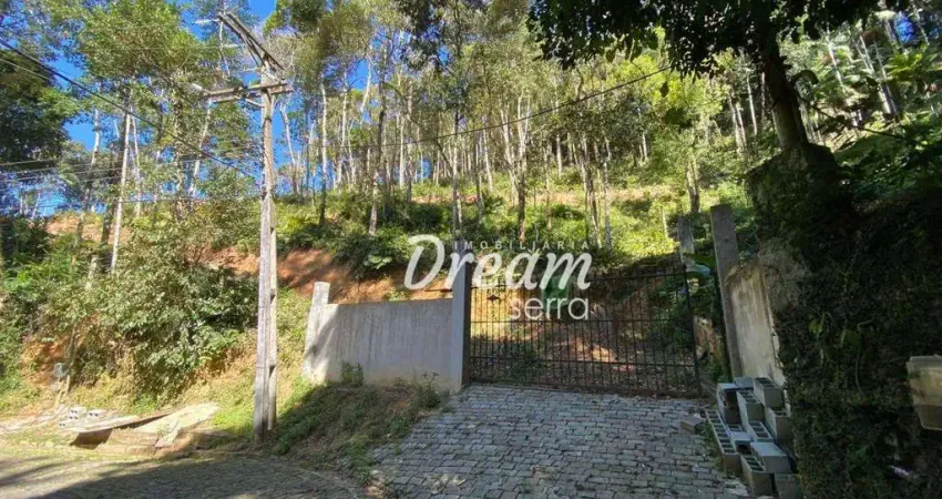 Terreno à venda, 4200 m² por r$ 550.000,00 - carlos guinle - teresópolis/rj