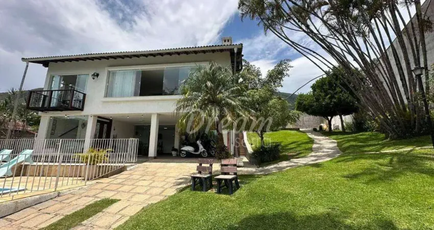 Casa com 4 dormitórios à venda, 240 m² por r$ 1.980.000,00 - araras - teresópolis/rj