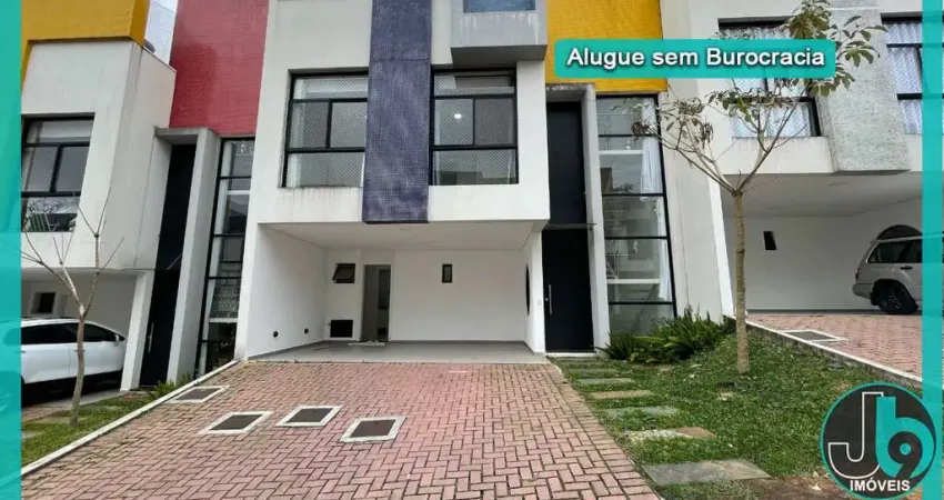 Sobrado Semi Mobiliado em condomínio para locação com 277m² e Piscina no Bairro Santo Inácio