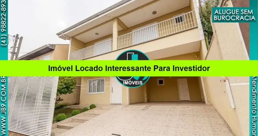 Excelente casa a venda mobiliada para locação em São José dos Pinhais com 260m²