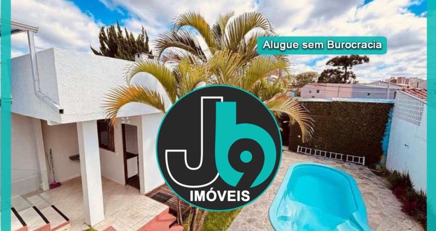 Casa Alugar Novo Mundo 348m² Com 4 vagas de garagem, churrasqueira com deck e piscina